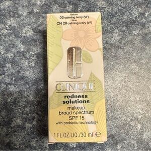 Clinique Redness Solutions Makeup Calming Ivory Broad Spectrum SPF 15